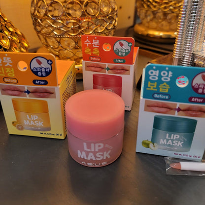 Подхранваща маска за сочни и хидратирани устни - Ягода ASUS Lip Mask Berry