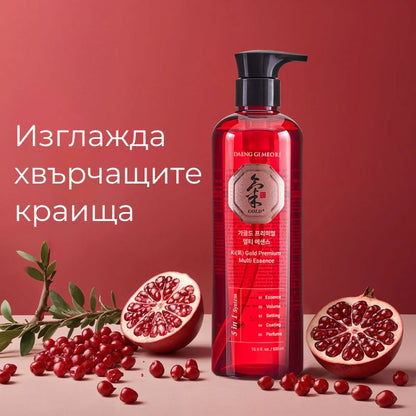 Серум Течна преса за укротяване на хвърчаща коса Doori Ki Gold Premium Multi Essence