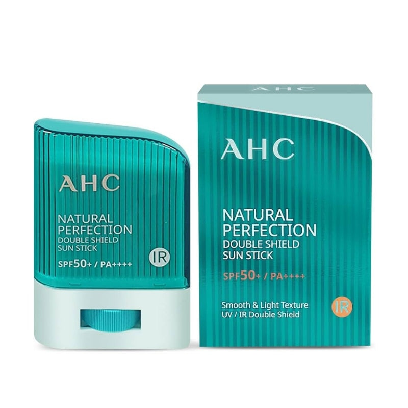 Анти-ейдж слънцезащитен балсам-стик  SPF50 AHC Natural Perfection Fresh Sun Stick SPF50+ (green)