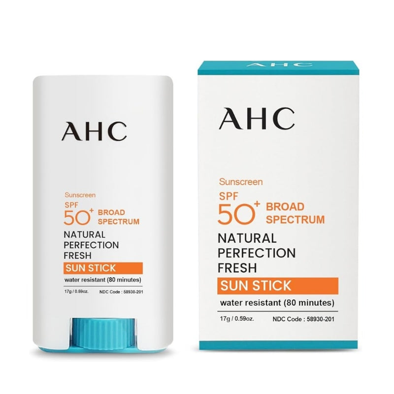 Слънцезащитен стик за лице и тяло SPF50 AHC Natural Perfection Fresh Sun Stick SPF50+