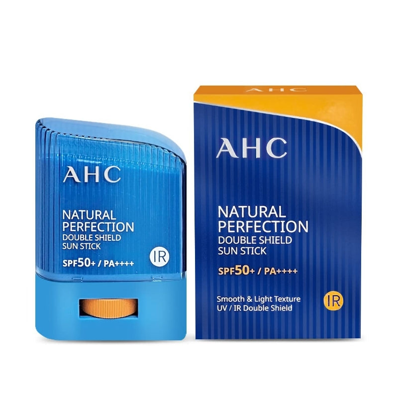 Хидратиращ слънцезащитен балсам-стик SPF50 AHC Natural Perfection Double Shield Sun Stick SPF50+