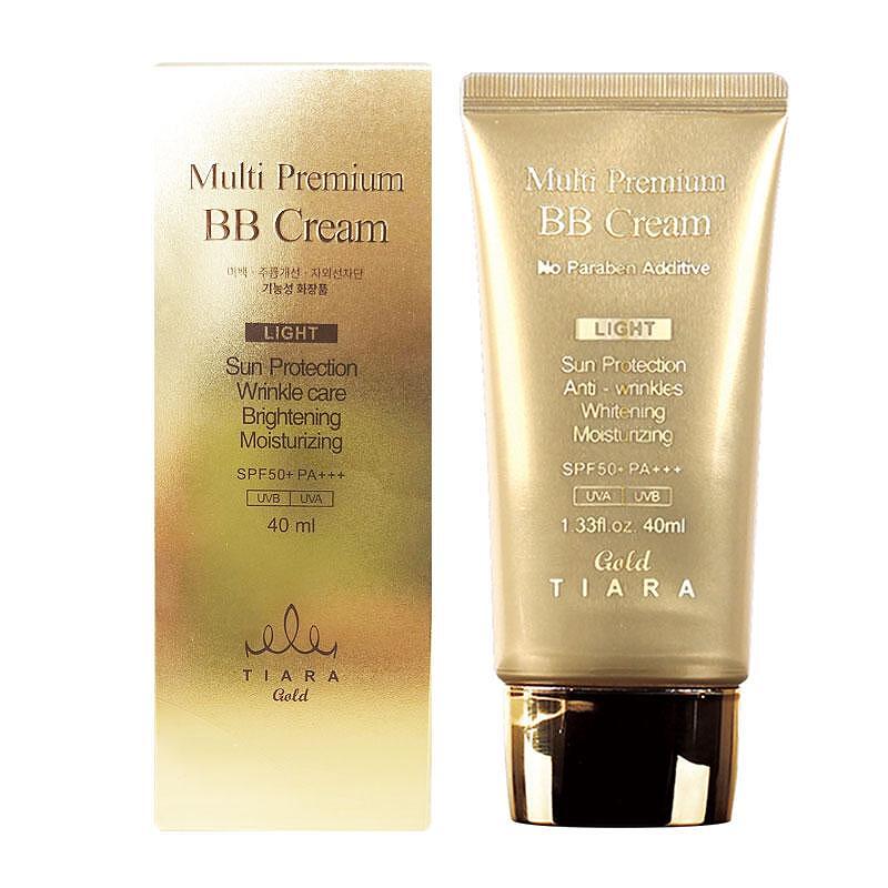 BB крем за сияйна кожа с SPF50+ Multi Premium GOLD LINE Tiara Gold