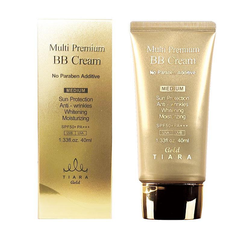 BB крем за сияйна кожа с SPF50+ Multi Premium GOLD LINE Tiara Gold