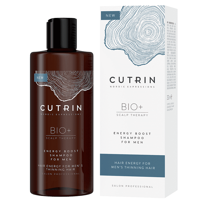 Биоактивен стимулиращ растежа шампоан против косопад за мъже Cutrin Bio+