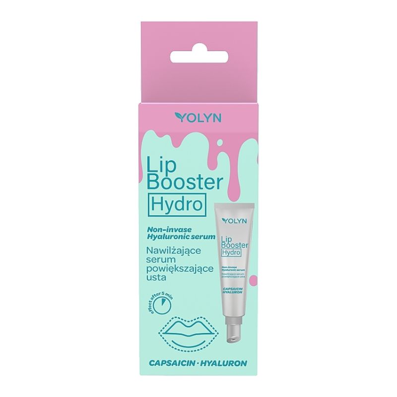Хидратиращ серум-бустер за по-плътни устни Yolyn Lip Booster Hydro Outlet