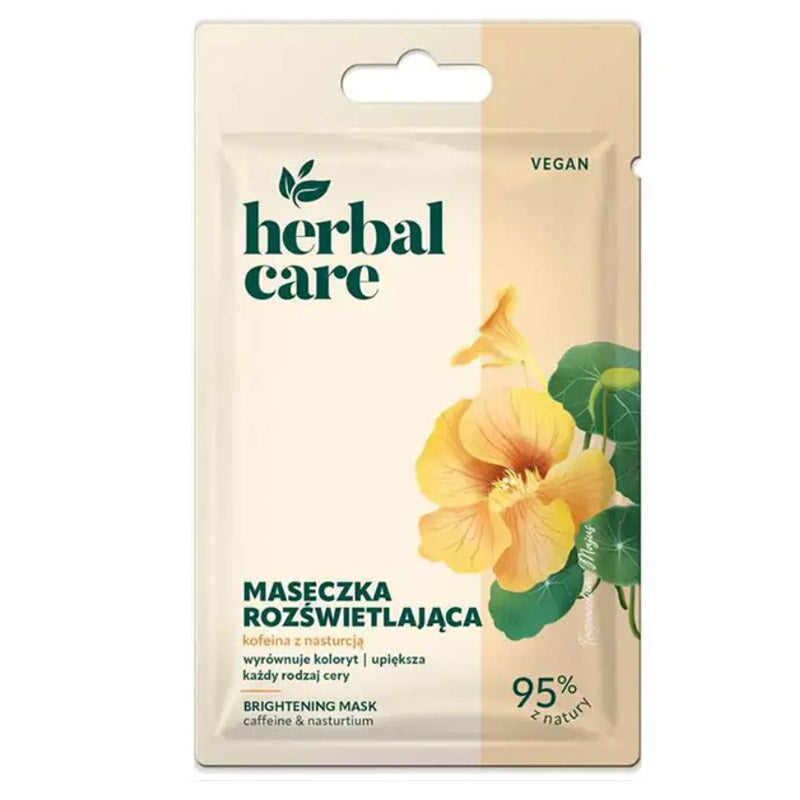 Озаряваща маска с кофеин и настурциум Farmona HERBAL CARE