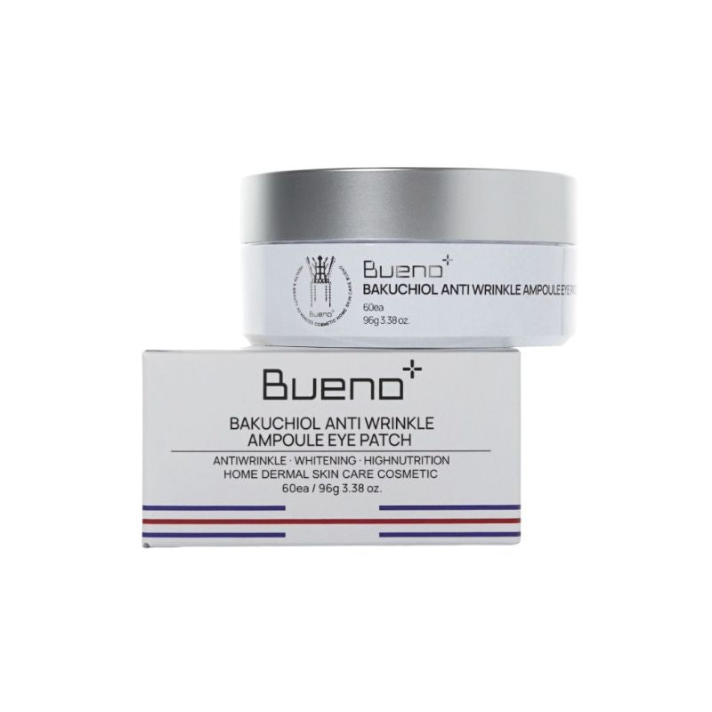 Лифтинг хидрогел пачове за очи с Бакучиол Bueno Bakuchiol Anti Wrinkle Eye Patch