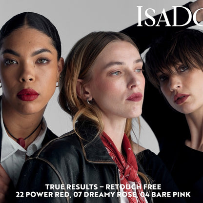 Дълготрайно матиращо червило Isadora Matte Lipstick Longwear