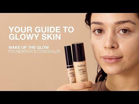Дълготраен хидратиращ фон дьо тен с SPF 50 Isadora Wake Up the Glow Foundation