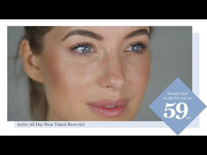 Дълготраен водоустойчив гел за вежди Isadora Active All Day Wear Tinted Brow Gel