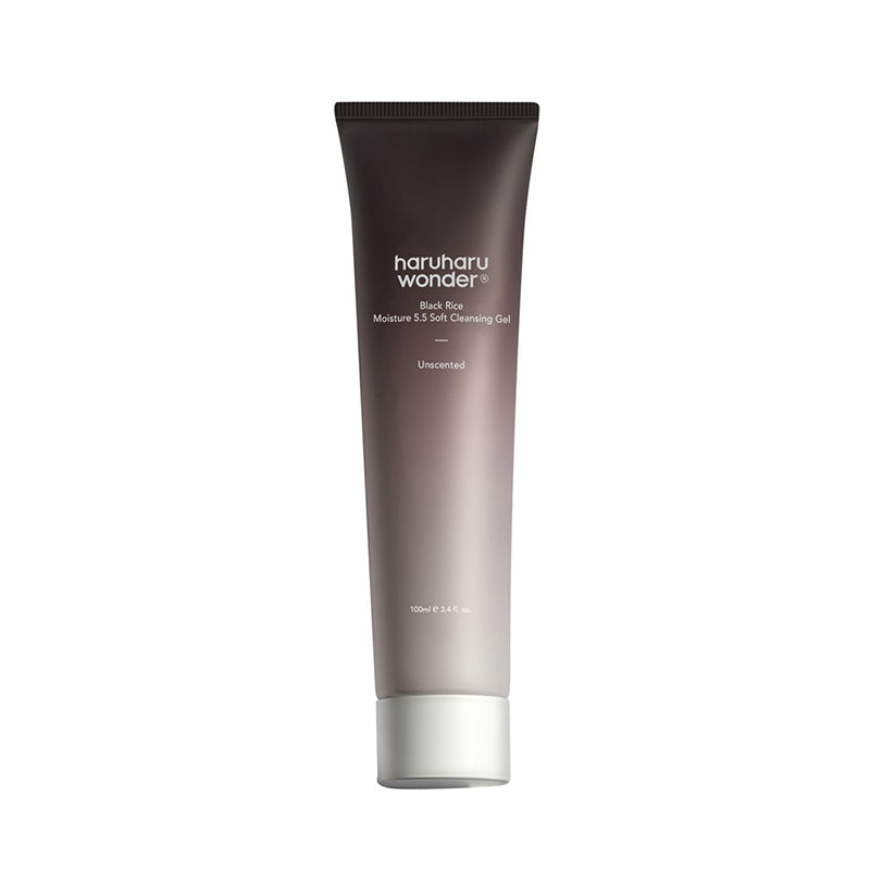 Почистващ гел за лице с черен ориз HaruHaru Black Rice Moisture Soft Cleansing Gel