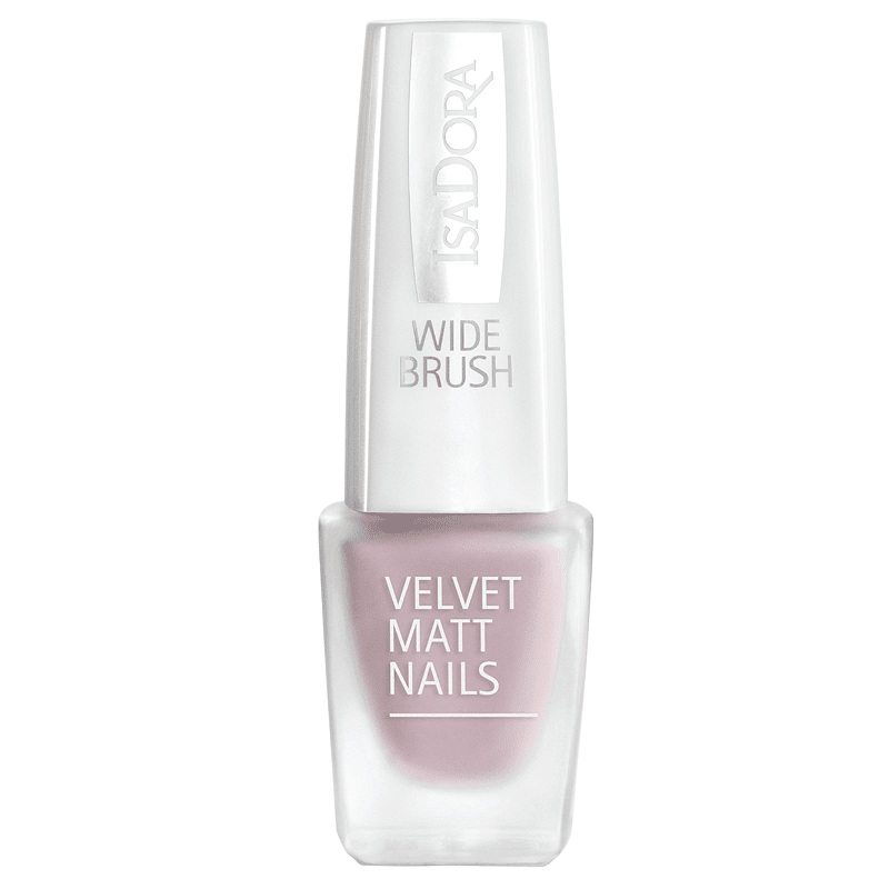 Ефектен лак с матово покритие Isadora Velvet Matt Nails