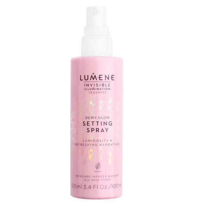 Фиксиращ спрей за грим за сияен завършек Lumene Invisible Illumination [KAUNIS] Dewy Glow Setting Spray
