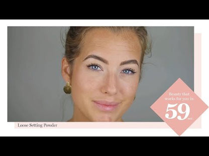 Фиксирaща и матираща пудра на прах IsaDora loose powder
