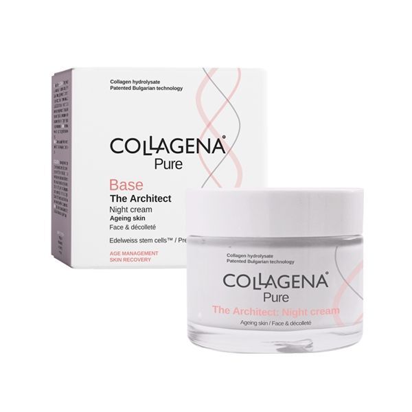 Филър нощен крем COLLAGENA Pure The Architect