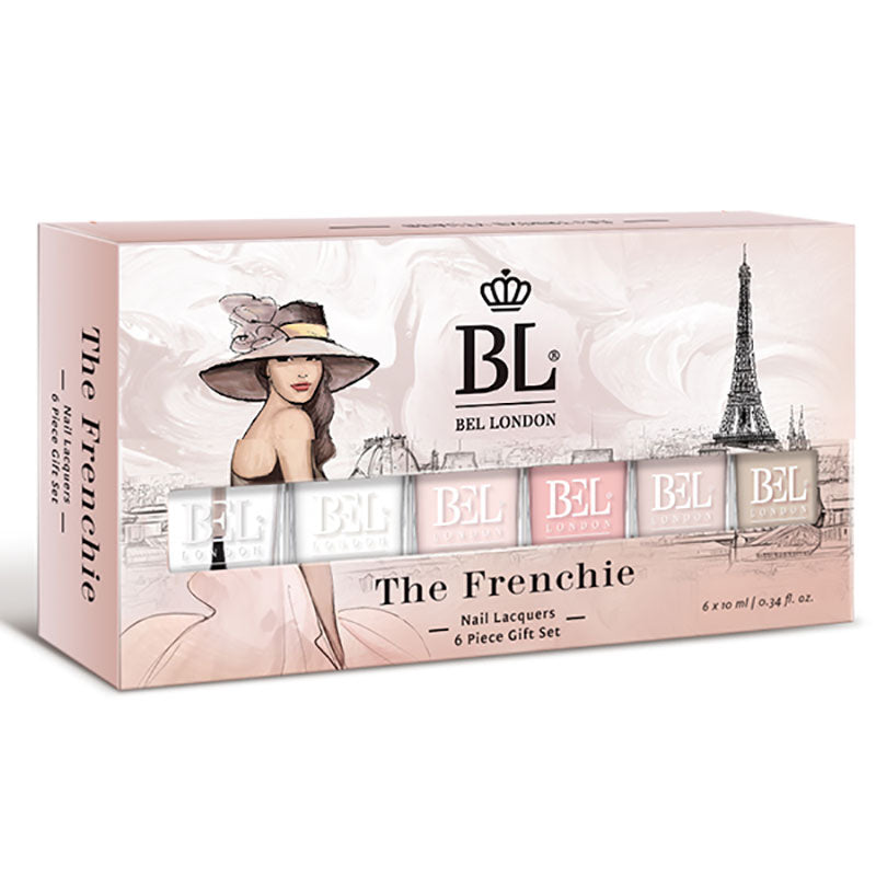 Комплект 6 броя лакове за нокти BEL LONDON The Frenchie