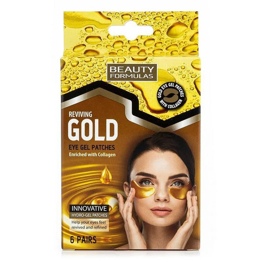Гел пачове за околоочния контур Beauty Formulas Gold Eye Gel Patches