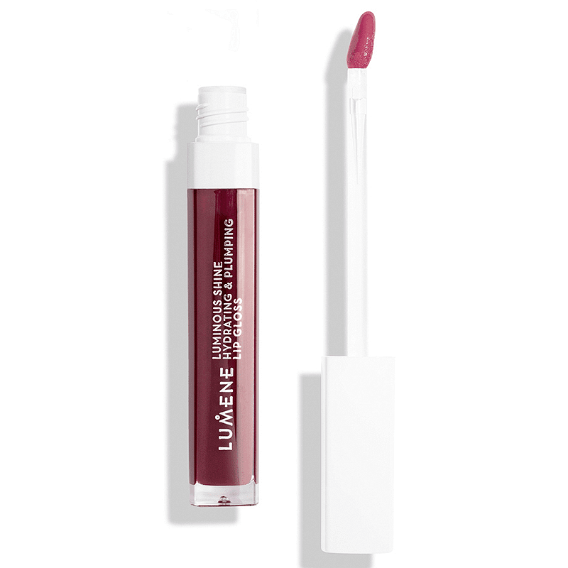 Гланц за устни за блясък и обем Lumene Luminous Shine Hydrating & Plumping Lip Gloss