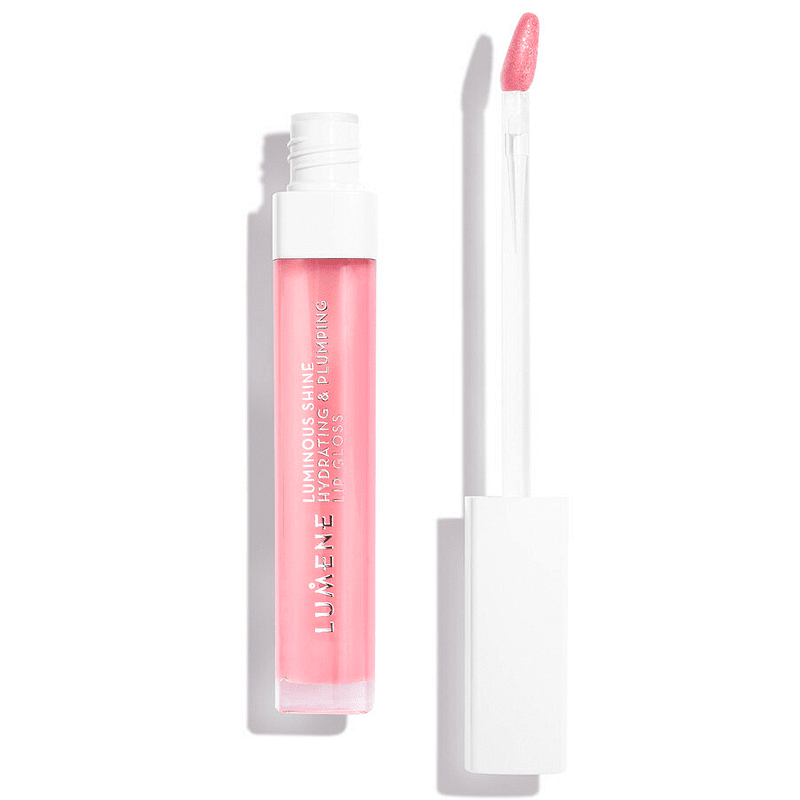 Гланц за устни за блясък и обем Lumene Luminous Shine Hydrating & Plumping Lip Gloss