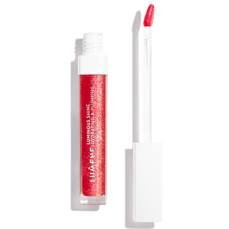 Гланц за устни за блясък и обем Lumene Luminous Shine Hydrating & Plumping Lip Gloss