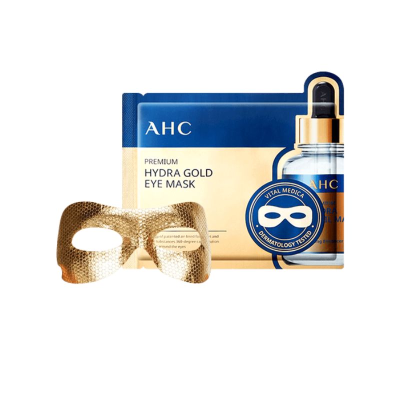 Златна хидратираща околоочна маска AHC Premium Hydra Gold Foil Mask