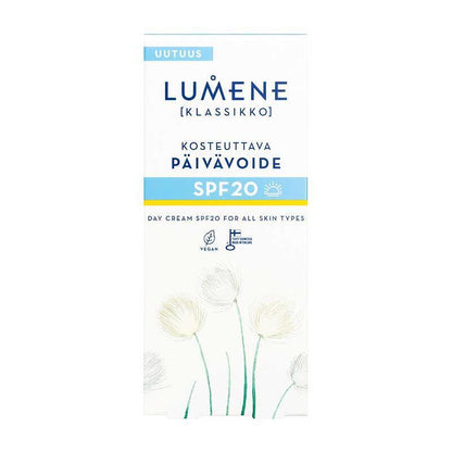 Хидратиращ крем с арктическа термална вода SPF20 Lumene Klassikko Moisturizing Day Cream