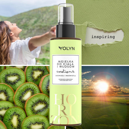 Мист-парфюм за коса и тяло ПЛОДОВ БРИЗ YOLYN Horizon Emotions Perfumed Body and Hair Mist