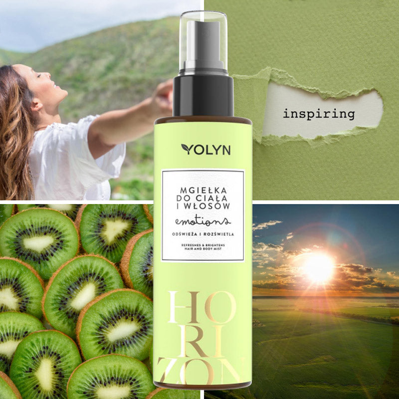 Мист-парфюм за коса и тяло ПЛОДОВ БРИЗ YOLYN Horizon Emotions Perfumed Body and Hair Mist