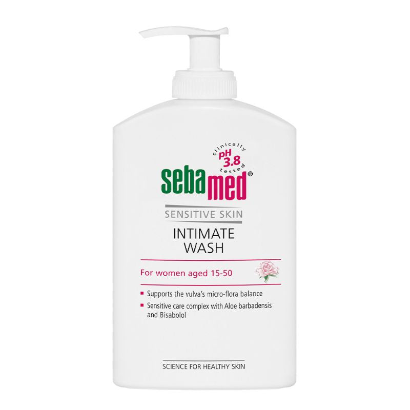 Интимен душ гел с PH 3.8 с помпа Sebamed
