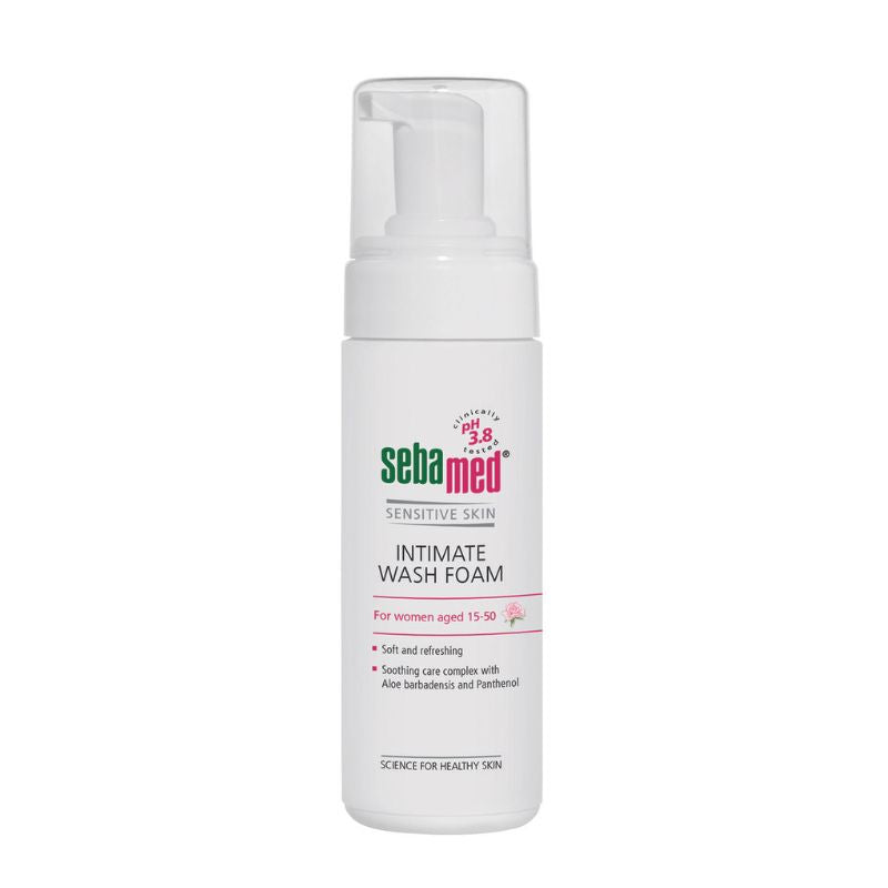 Интимна душ пяна с PH 3.8 Sebamed