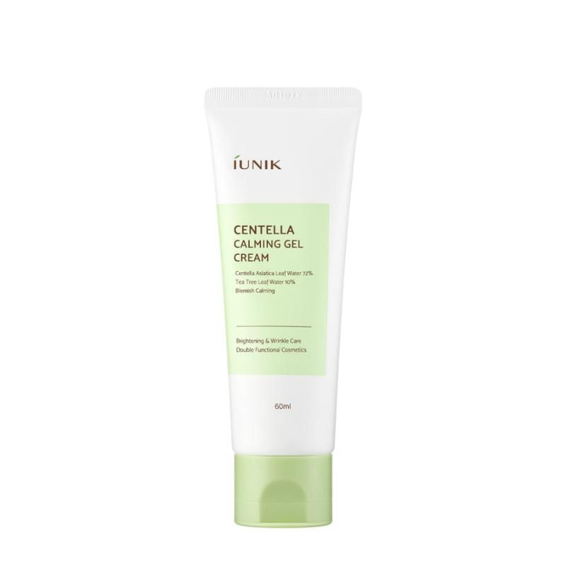 Успокояващ гел-крем за лице с Центела азиатика iUNIK Centella Calming Gel Cream