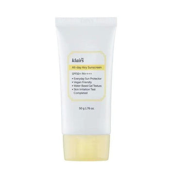 Слънцезащитен крем за лице Klairs All-Day Airy Sunscreen SPF 50+ PA++++