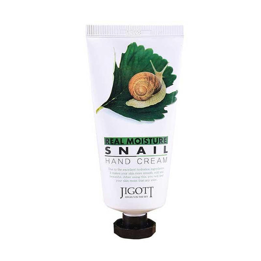 Крем за ръце с охлюв Jigott Real Moisture Snail Hand Cream