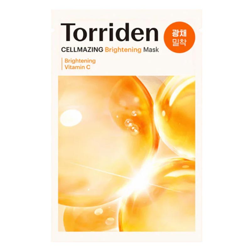 Изсветляваща шийт маска с витамин C Torriden CELLMAZING Vita C Brightening Mask