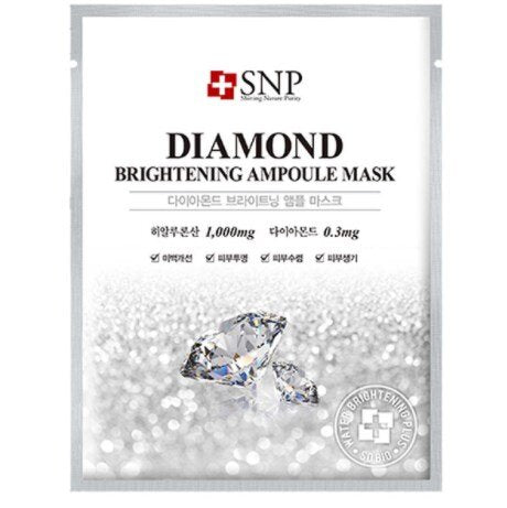 Маска с диамантен прах SNP Diamond Brightening Ampoule