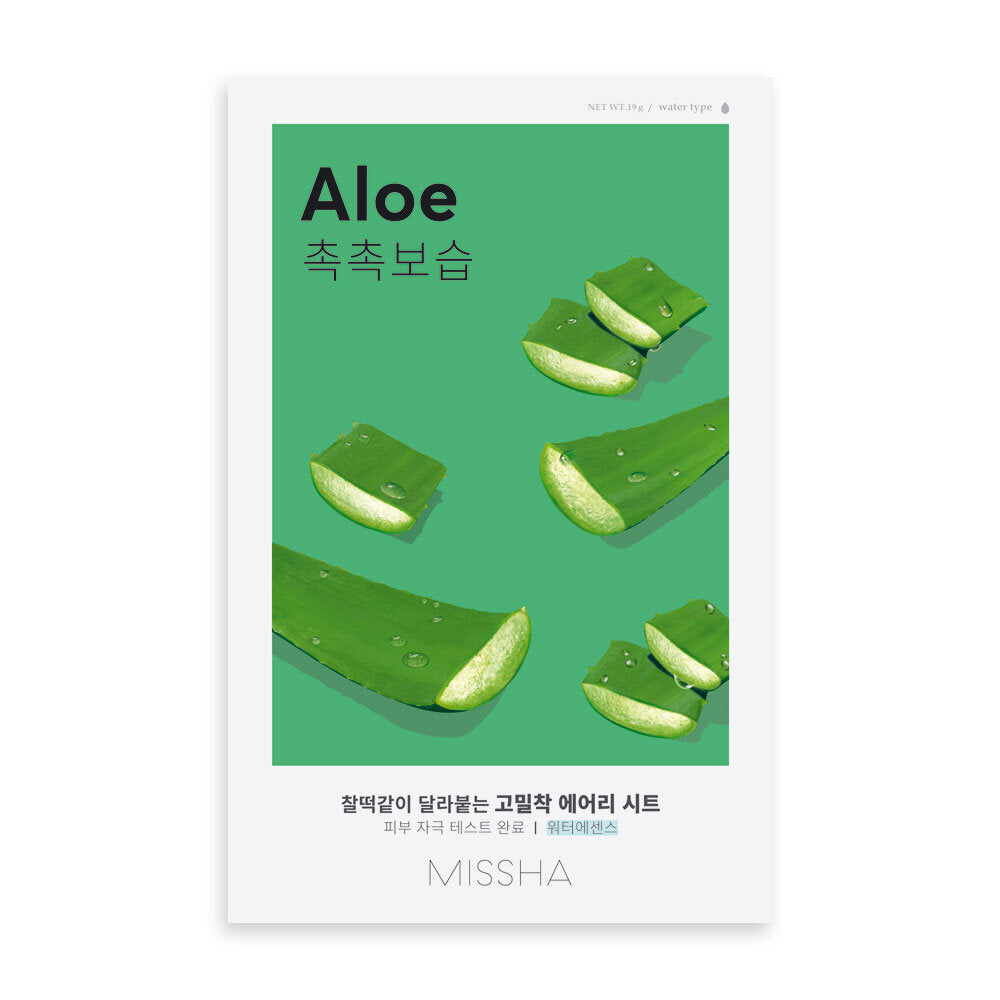 Маска за лице с Алое Missha Airy Fit Sheet Mask Aloe