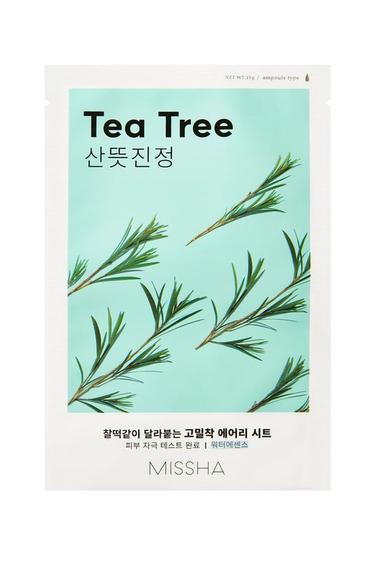 Маска за лице с Чаено дърво Missha Airy Fit Sheet Mask Tea Tree