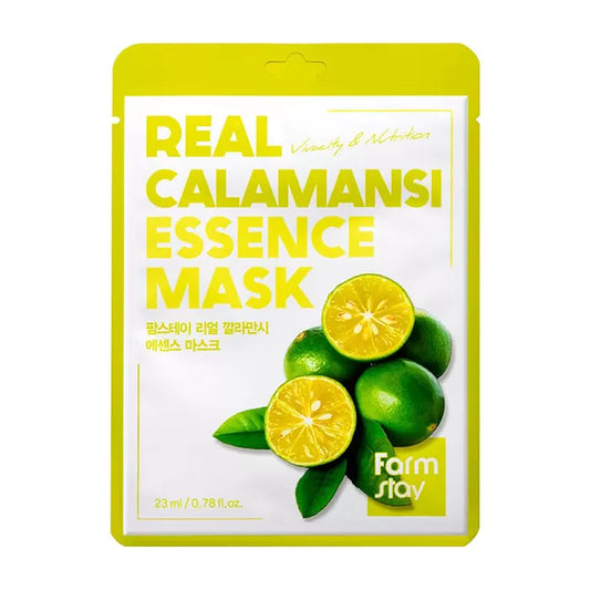 Mаска за лице с екстракт от каламондин FarmStay Real Calamansi Essence Mask