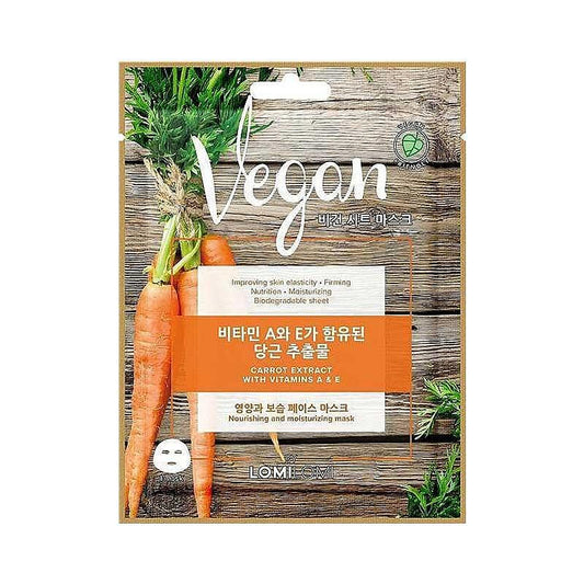 Маска за лице с морков и витамини LOMI LOMI Vegan mask