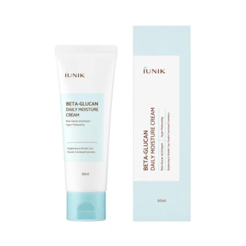 Овлажняващ дневен крем за лице с бета-глюкан IUNIK Beta-Glucan Daily Moisture Cream