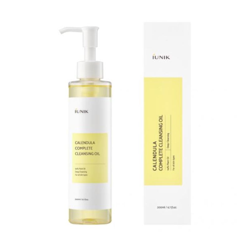 Почистващо олио за лице с невен IUNIK Calendula Complete Cleansing Oil