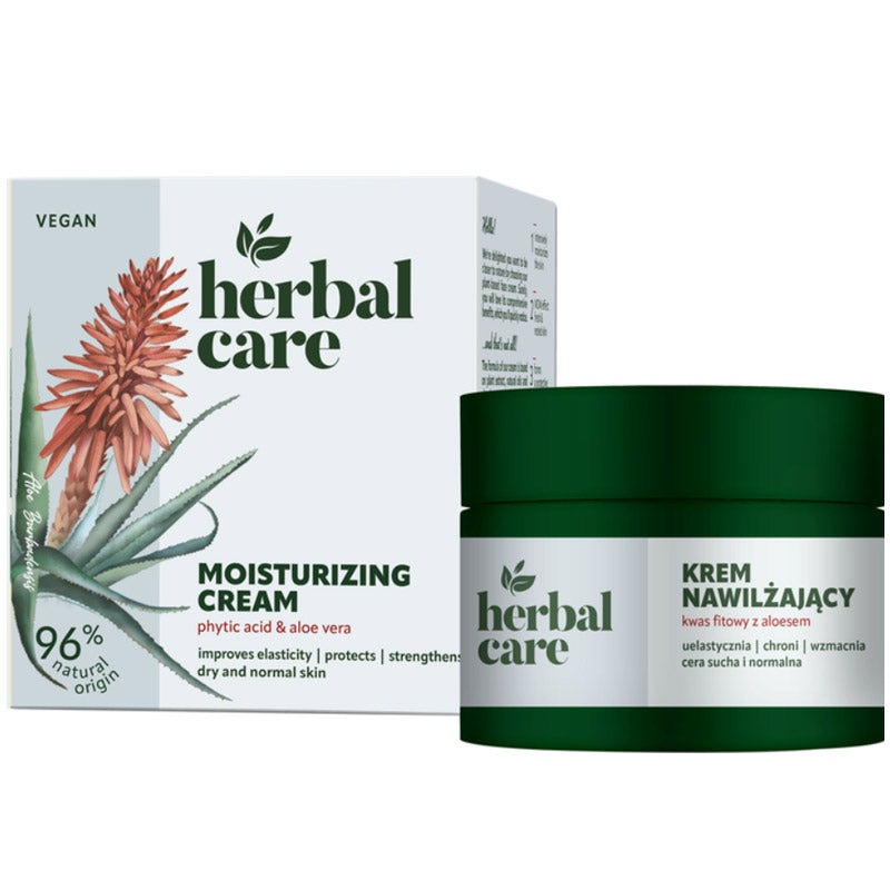 Хидратиращ крем за лице с фитинова киселина и алое вера Farmona HERBAL CARE