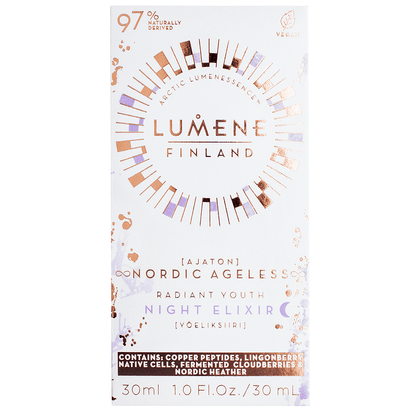 Нощен еликсир против бръчки Lumene NORDIC AGELESS Ajaton