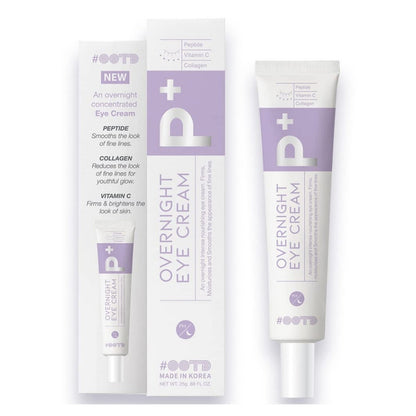 Нощен околоочен крем с Пептиди и Колаген OOTD Overnight Eye Cream P+