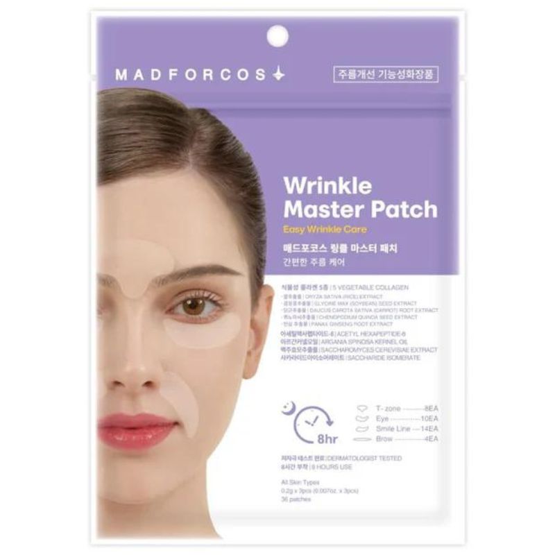 Анти-ейдж хидрогел пачове против бръчки MADFORCOS Wrinkle Master Patch