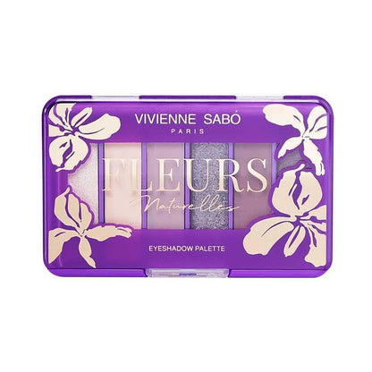 Палитра сенки за очи 6 цвята Fleurs naturelles IRIS Vivienne Sabo