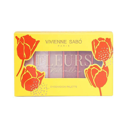 Палитра сенки за очи 6 цвята Fleurs naturelles TULIPE Vivienne Sabo