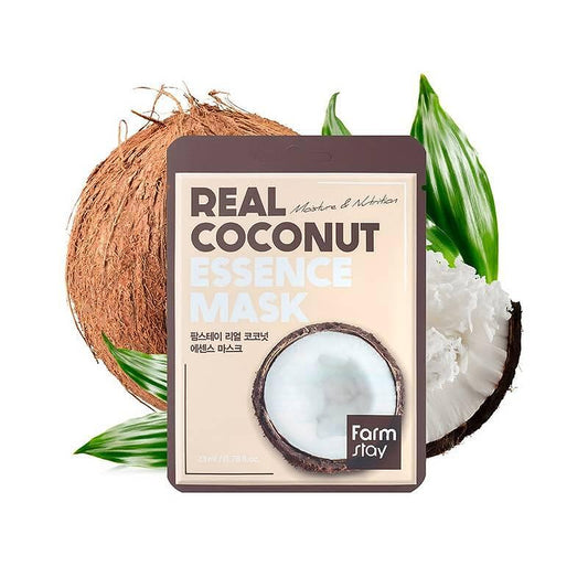 Mаска за лице с екстракт от кокос FarmStay Real Coconut Essence Mask