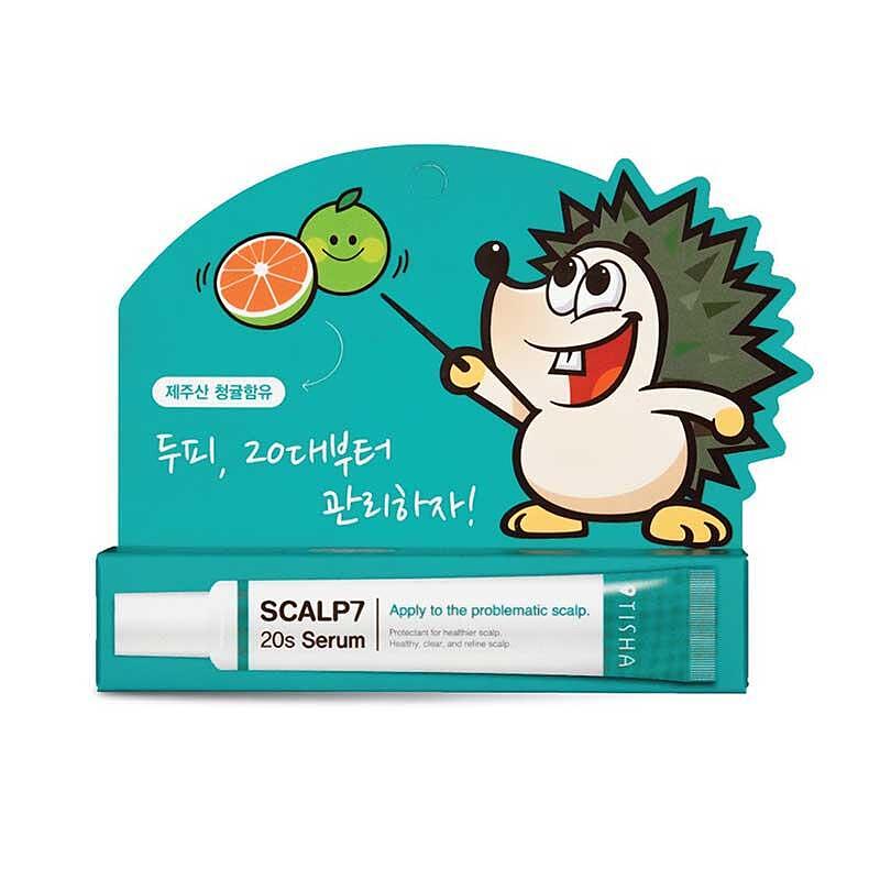 Пептиден серум с микроигли против косопад Tisha Scalp7 20S Serum