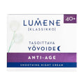 Подмладяващ нощен крем против бръчки за всеки тип кожа Lumene Klassikko smoothing night cream
